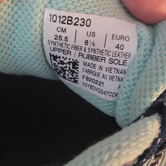 Asics Gel Venture 8 Blue, Mint, Pink Trail Running Shoe 8.5 *Wear - Picture 4 of 15